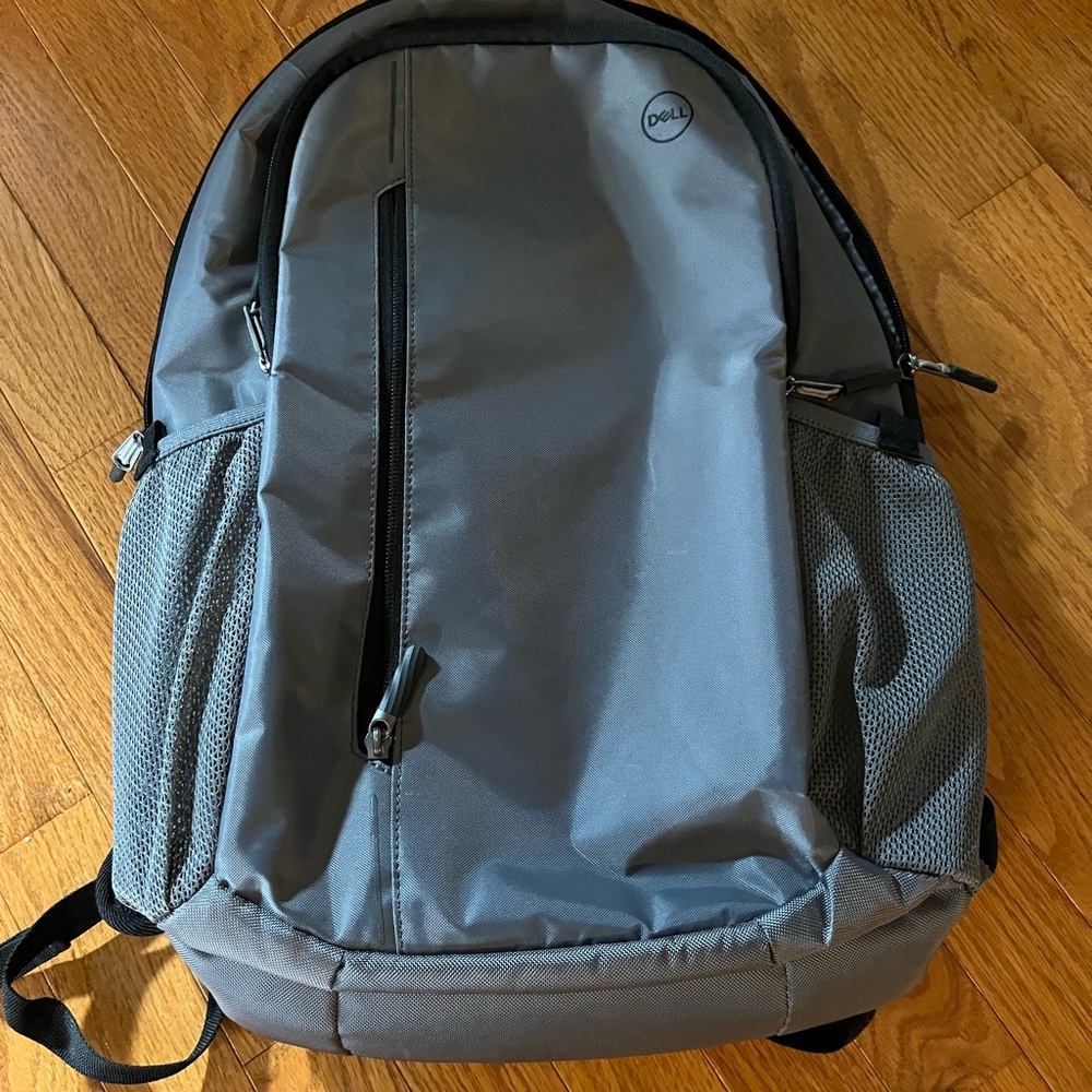 Dell Computer Charcoal Backpack New 19”H, 14”W, 5”D